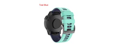 22mm 26mm Rubber Watchband Silicone Easyfit Strap For Garmin Fenix  6 Pro 6X Pr Fenix 3 HR Forerunner 935